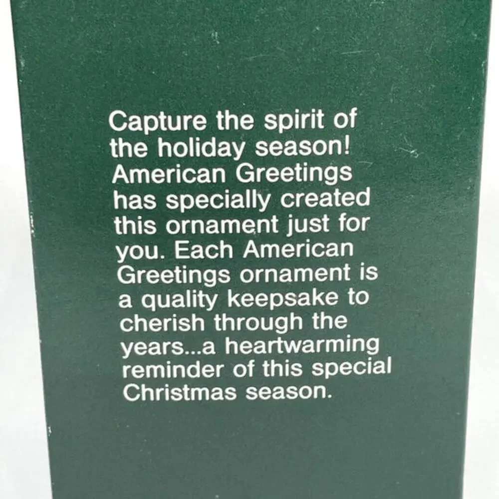 New Year Ziggy‎ Christmas Ornament in Box Vintage 1988 American Greetings